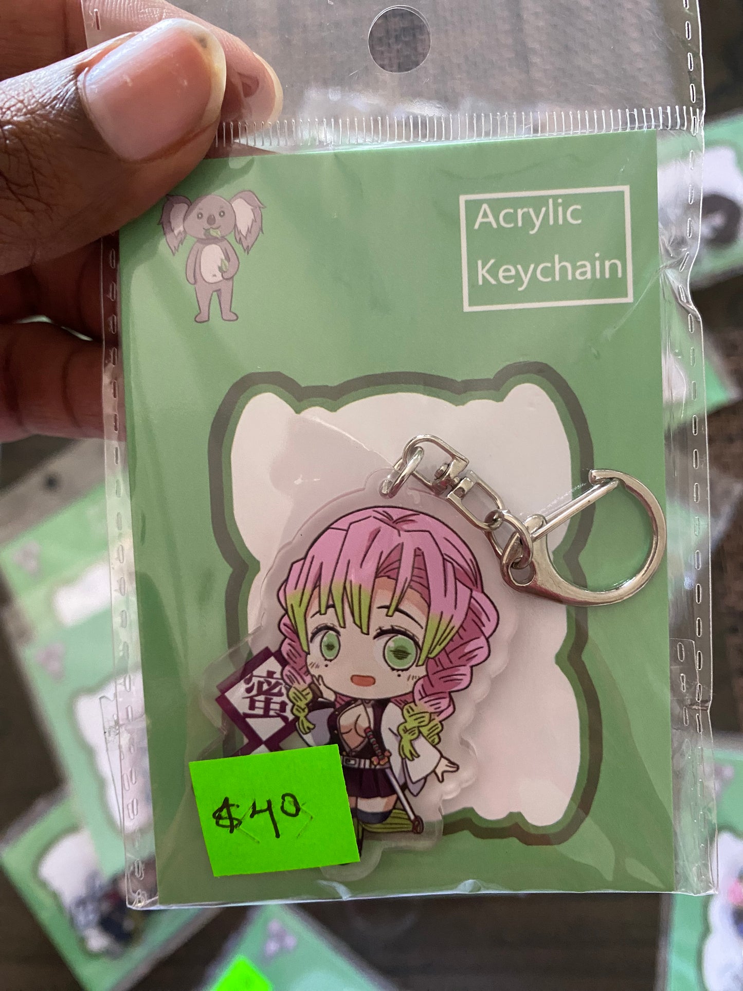 Demon Slayer Acrylic Character Keychains Inouske