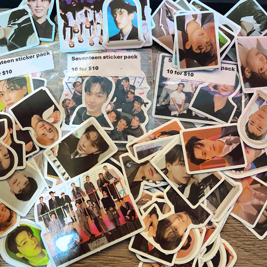 SEVENTEEN STICKER PACKS