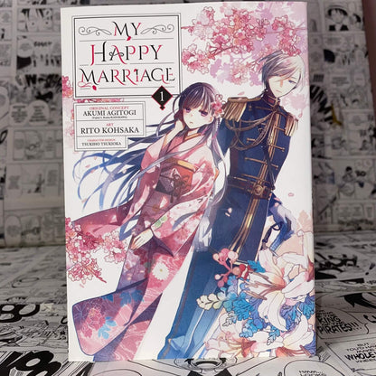 My Happy Marriage vol 1 manga Paperback by Akumi Agitogi