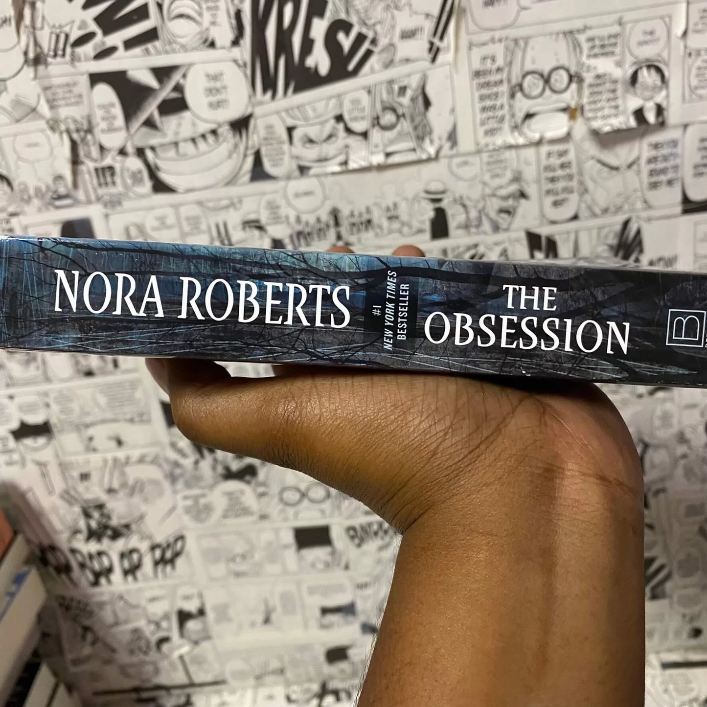 The Obsession Paperback novel by Nora Roberts