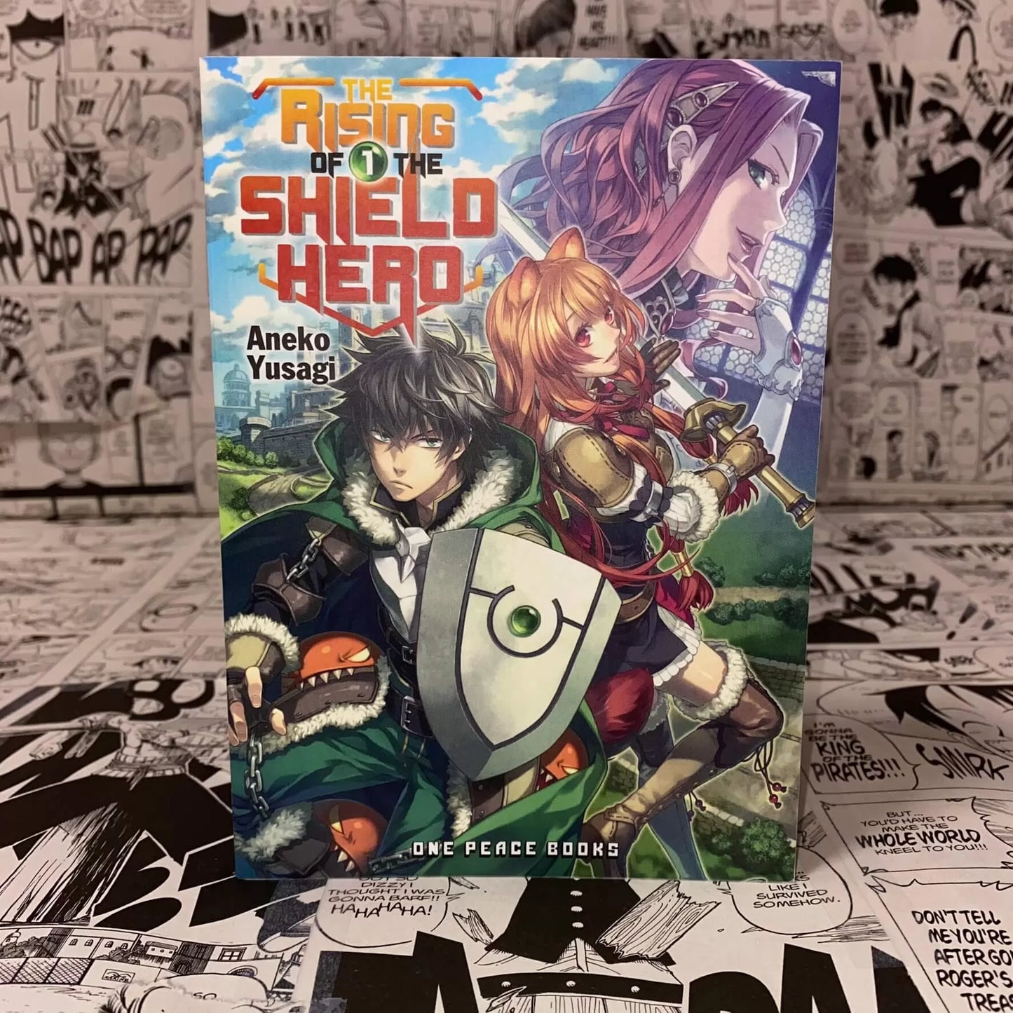 The Rising of the Shield Hero Volume 1 Light Novel Paperback by Aneko Yusagi