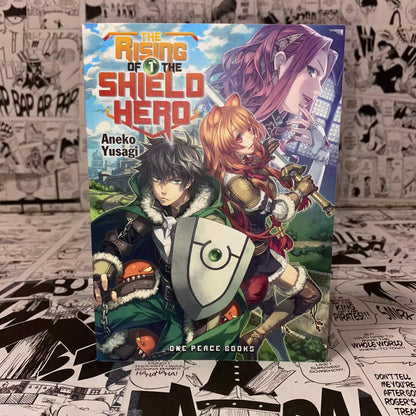 The Rising of the Shield Hero Volume 1 Light Novel Paperback by Aneko Yusagi