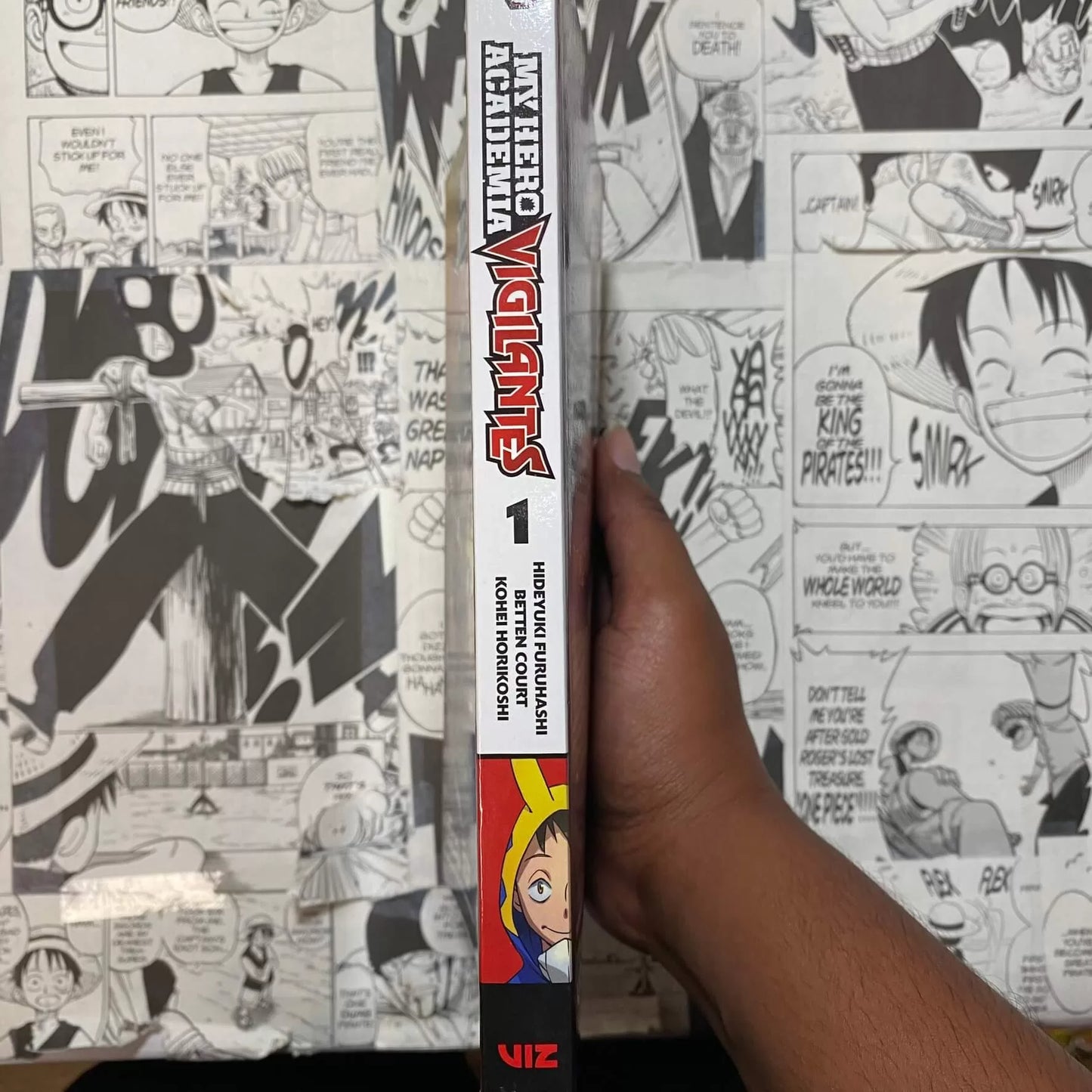 My Hero Academia Vigilantes Vol 1 Manga Paperback by Hideyuki Furuhashi, Kohei Horikoshi