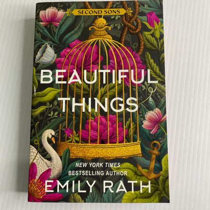 SPRAYED EDGES! Beautiful Things: Deluxe Limited Edition (Second Sons) Paperback Special Edition by Emily Rath