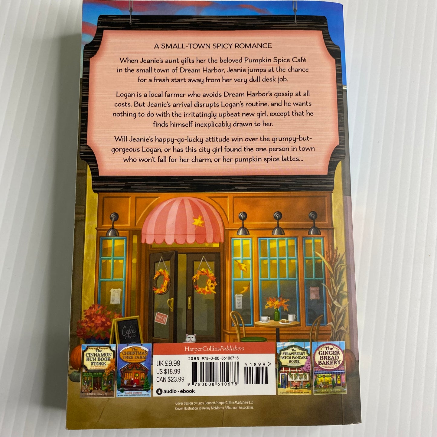 The Pumpkin Spice Café: the viral TikTok sensation romcom series, for fans of cozy and spicy romance (Dream Harbor) Paperback by Laurie Gilmore