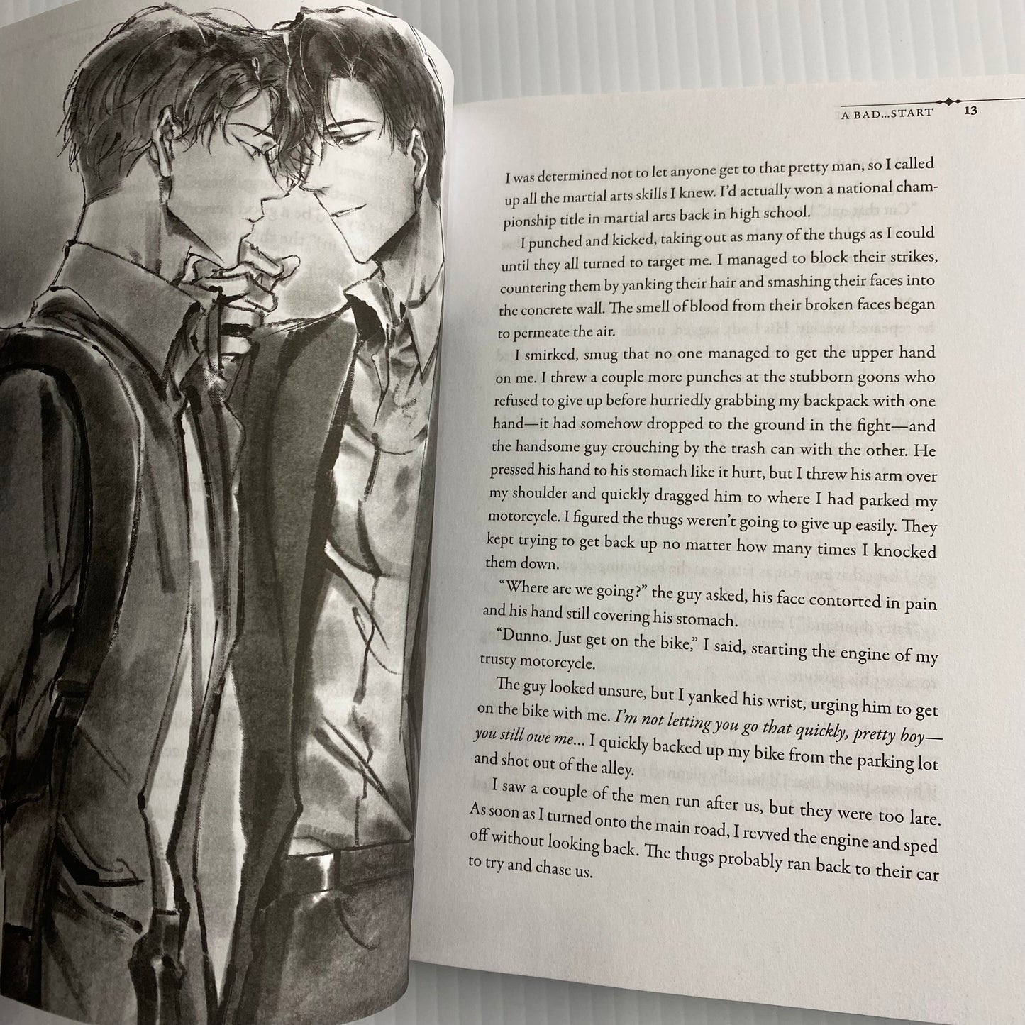 BL KinnPorsche (Novel) Vol 1 Paperback by Daemi (Thai Boys’ Love novel)