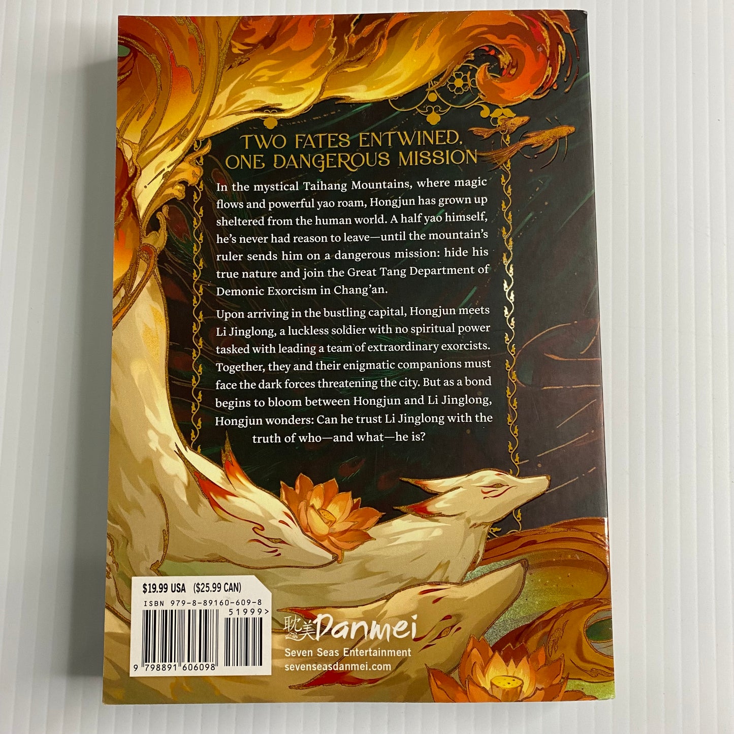 Legend of Exorcism: Tianbao Fuyao Lu Novel Vol. 1 Paperback by Fei Tian Ye Xiang