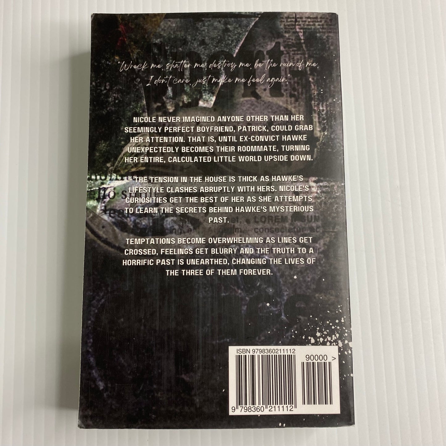 HAWKE Dark Romance Paperback by Jescie Hall