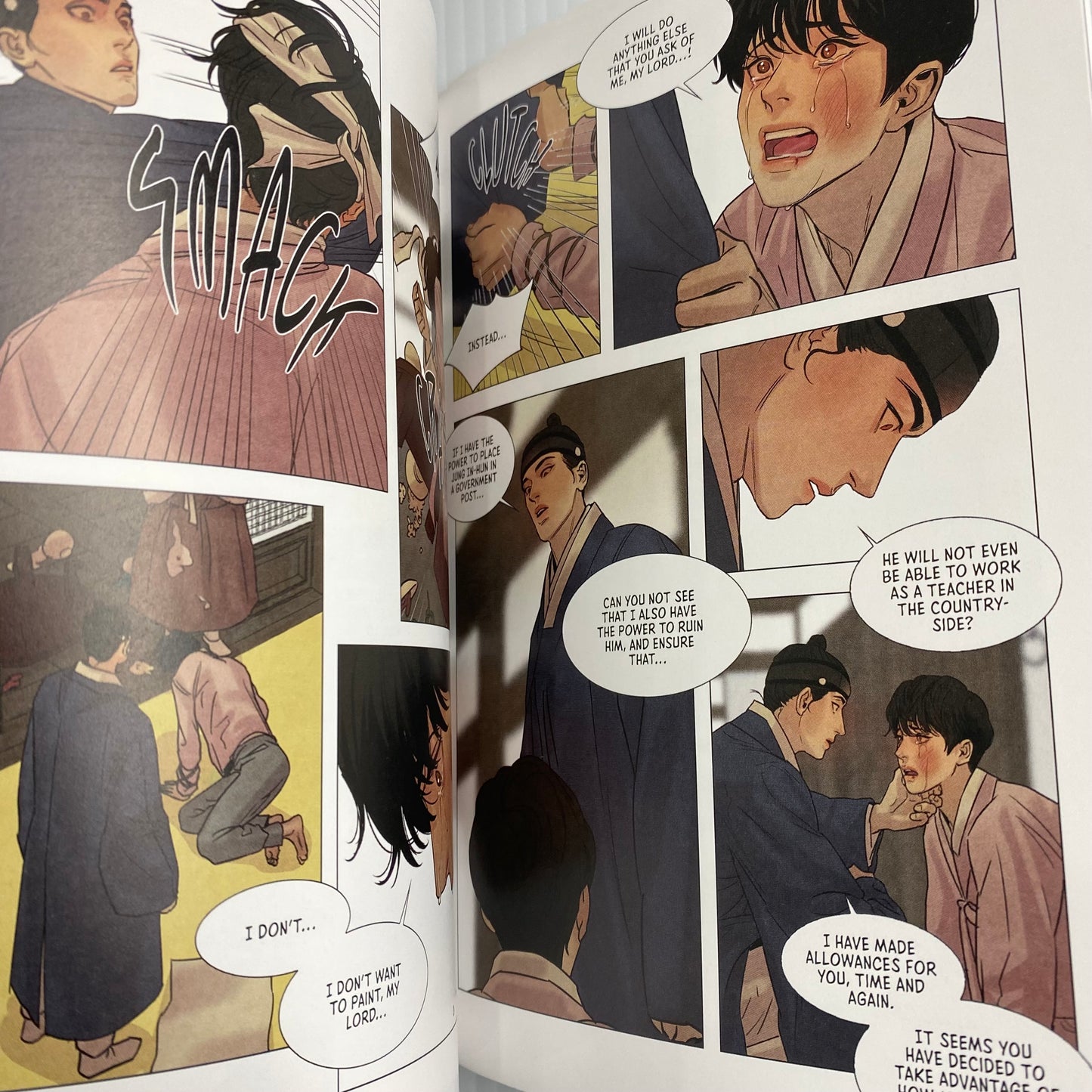 BL FULLY COLOURED! Painter of the Night Volume 1 Paperback by Byeonduck