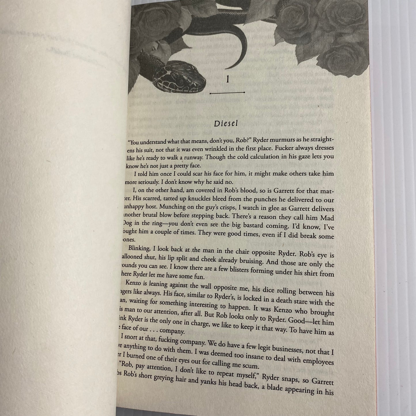 SPRAYED EDGES! Den of Vipers A Dark Romance Paperback by K.A. Knight