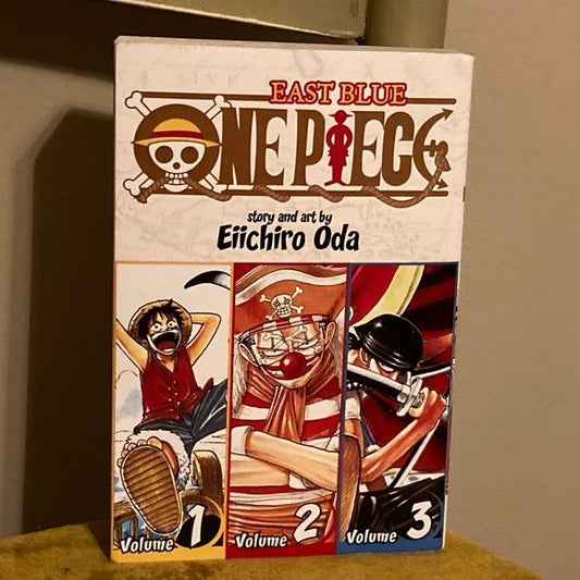 One Piece: East Blue 1-2-3 (3 VOLUMES IN 1) manga by Eiichiro Oda