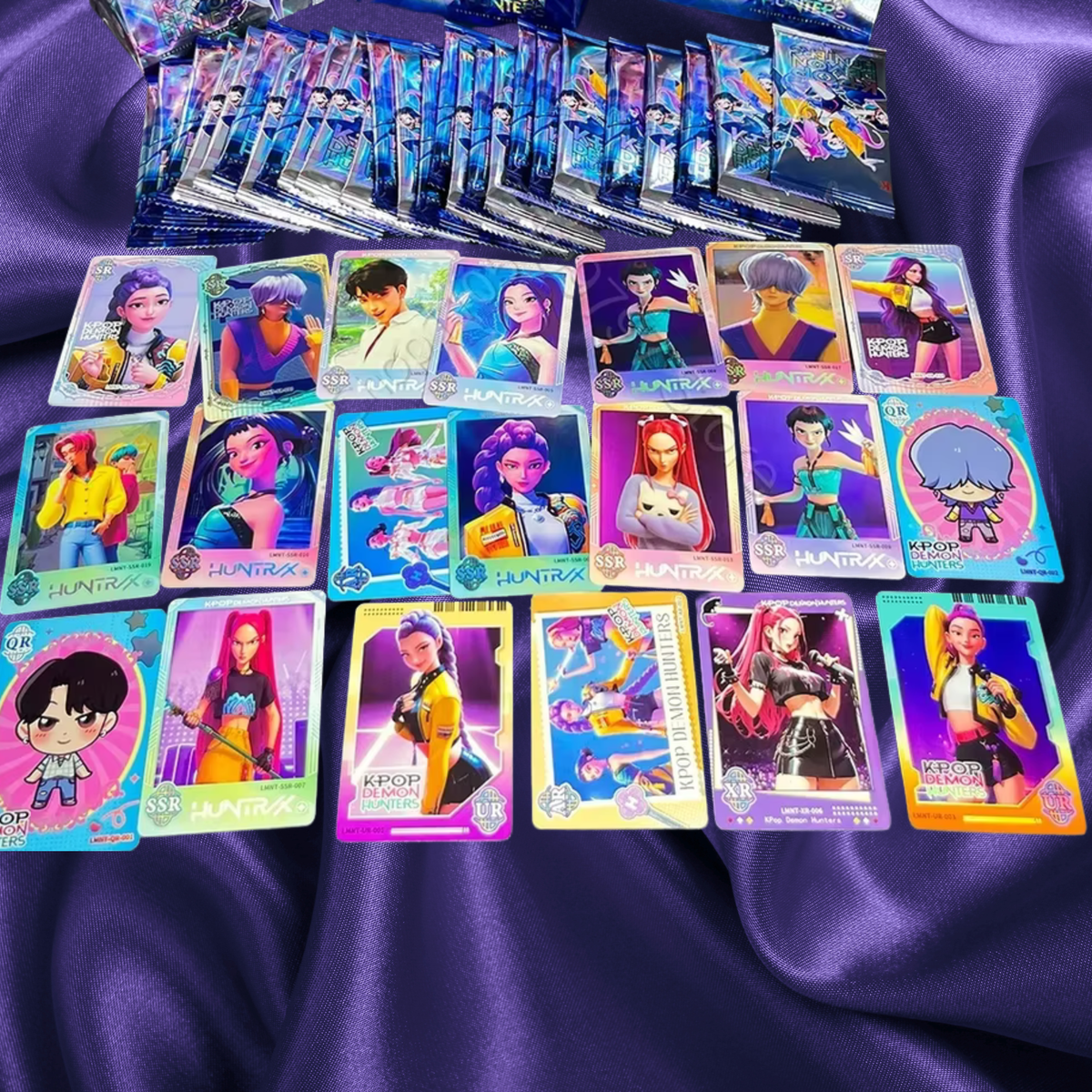 Kpop Demon Hunters Booster Packs Trading Cards