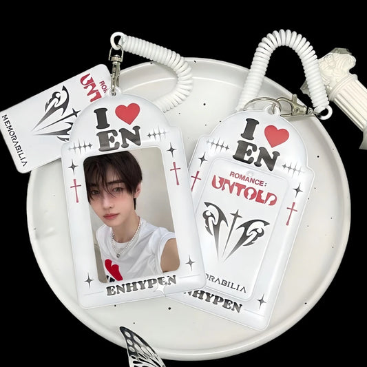 ENHYPEN Romance Untold PHOTOCARD KEYCHAIN HOLDER