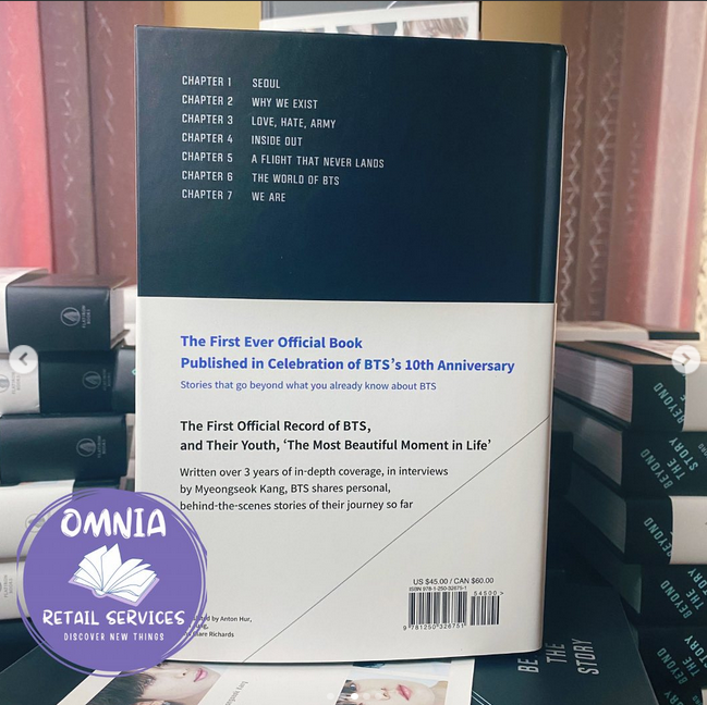 Beyond the Story: 10 year record of BTS Hardcover book (No Sleeve)