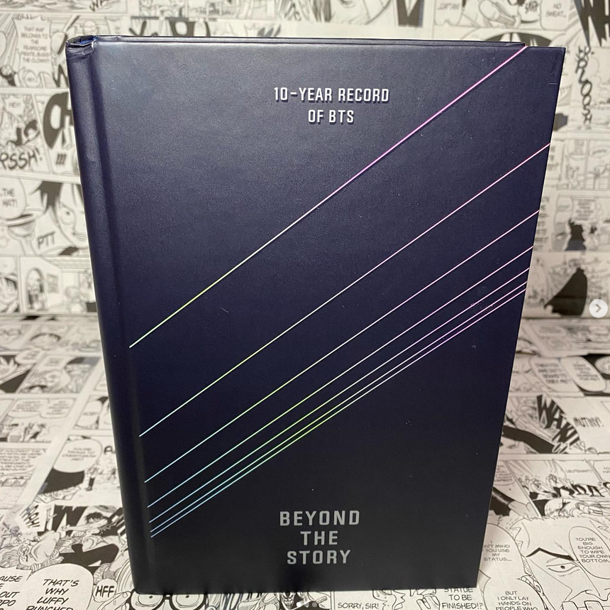 THRIFT STORE - Beyond the Story: 10 year record of BTS Hardcover book (NEW BUT DENT ON SPINE)
