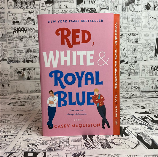 Red White and Royal Blue A Novel by Casey McQuiston Paperback