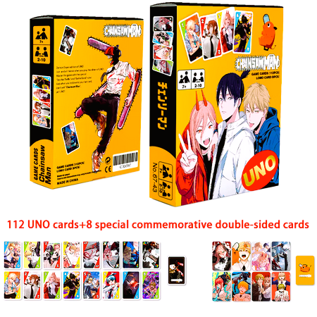 CHAINSAW MAN UNO Card Game – Omnia Retail Services