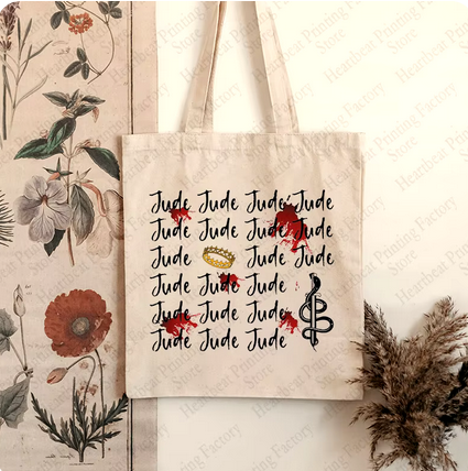 The Cruel Prince Jude Double Sided Tote Bag Jude Jude Jude