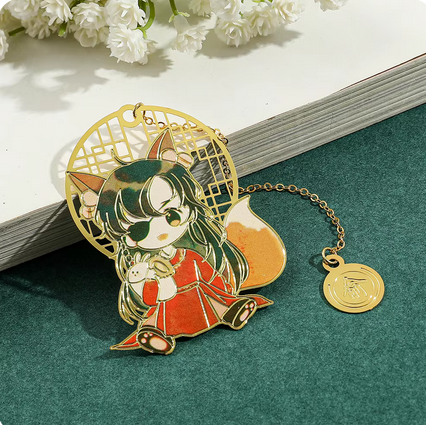 Hua Cheng Heaven Official Blessing Tian Guan Cì Fu Metal Bookmark