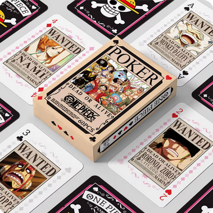 One Piece poker playing cards