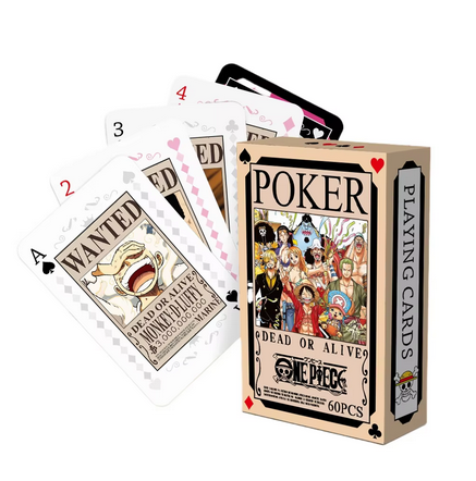 One Piece poker playing cards