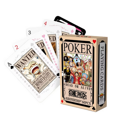 One Piece poker playing cards