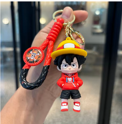 One Piece 3D 2 pcs Keychain