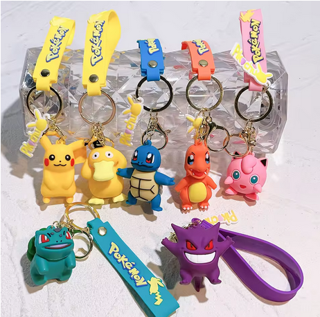 Pokemon 3D Keychains