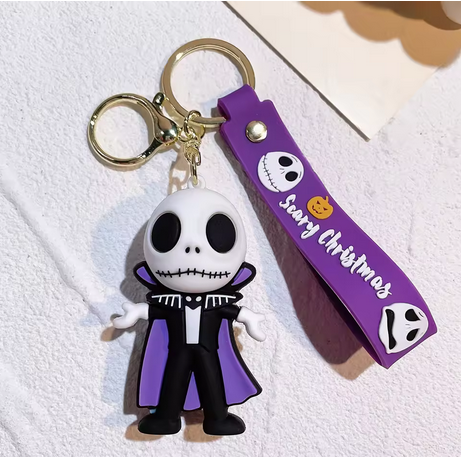 The Nightmare Before Christmas Jack Skellington 3D Keychain