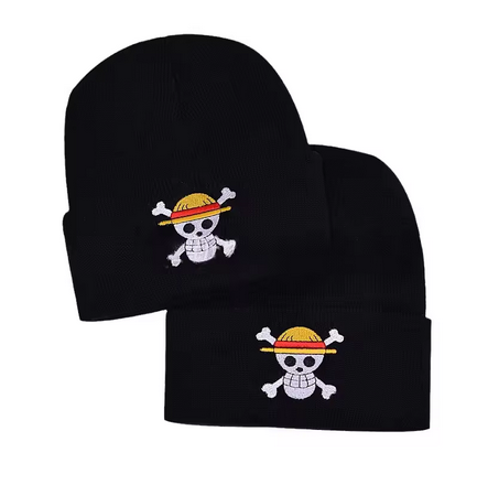 One Piece Beanie Black