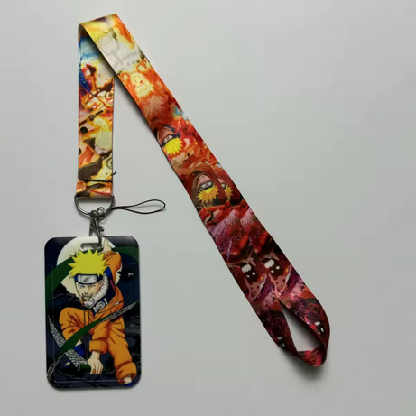 Naruto Uzumaki Lanyard with ID Holder