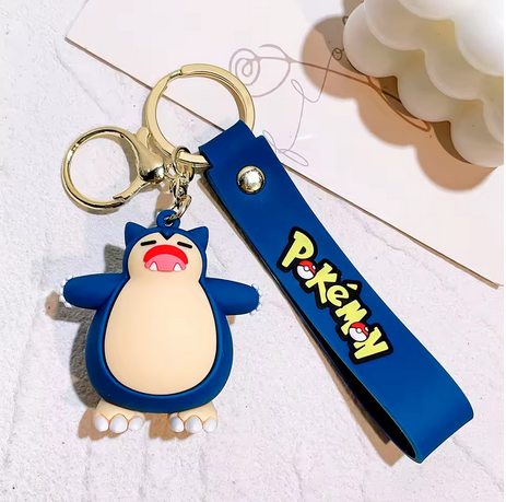 Pokemon Snorlax 3D Keychain