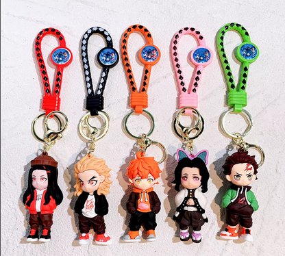 Demon Slayer 3D Swag Keychains