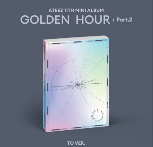 ATEEZ Official 11th Mini Album GOLDEN HOUR Part 2 2024 TO Version