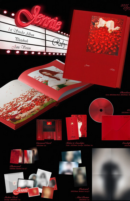 JENNIE THE 1ST STUDIO OFFICIAL ALBUM RUBY JANE Version
