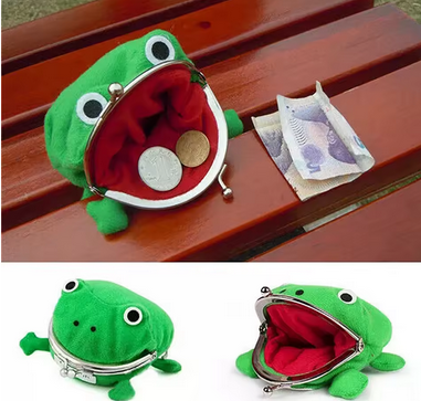 Naruto Plush Frog Coin Wallet