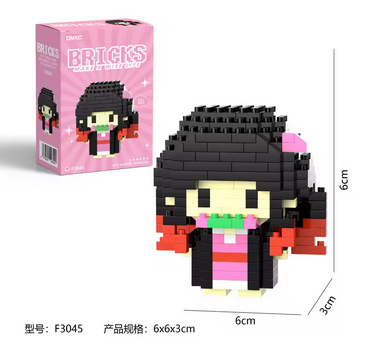 Demon Slayer Nezuko Building Blocks