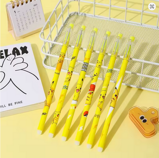 Pokemon Erasable Gel Pen Stationery