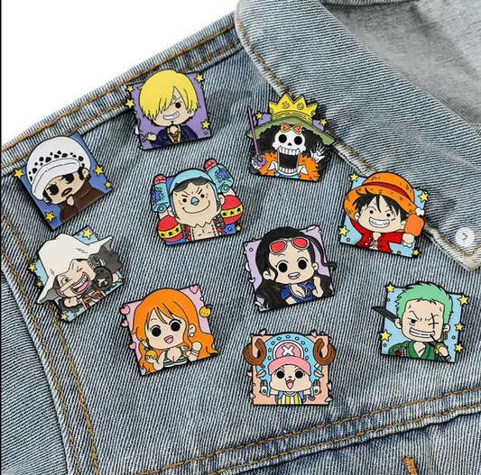One Piece Metal Pins