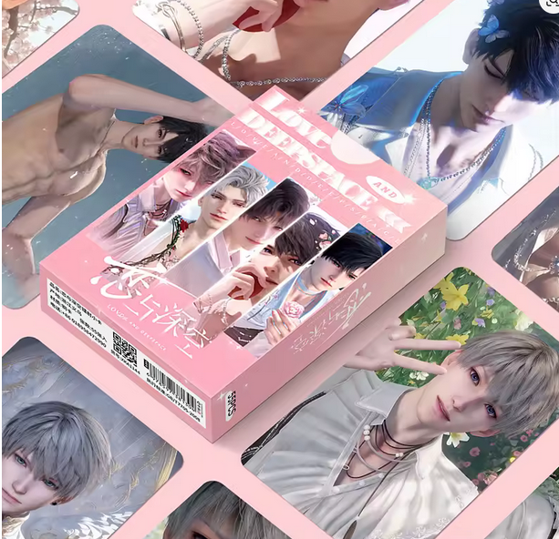 Love And Deepspace Laser Lomo 55 PCS Photocard box
