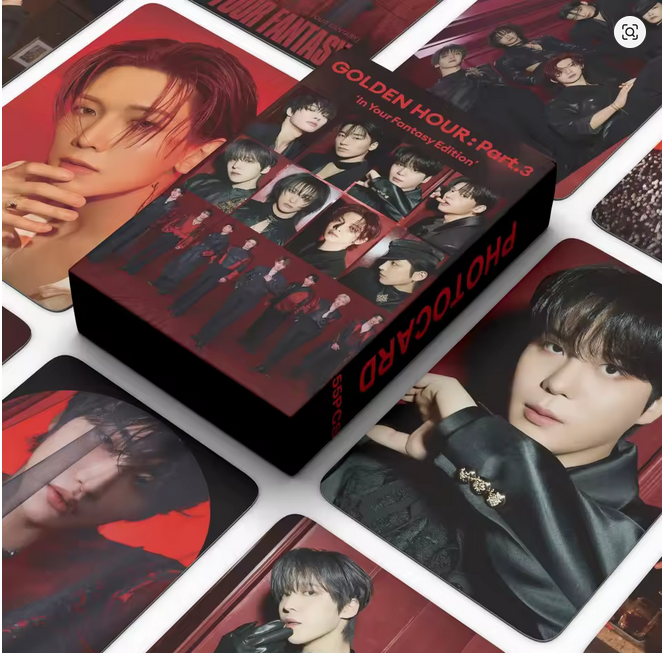 ATEEZ 55 PCS Photocard box Version 4 GOLDEN HOUR IN YOUR FANTASY