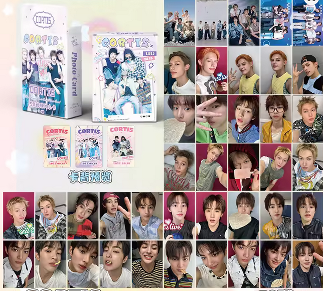 CORTIS COLOR OUTSIDE THE LINES 55 PCS Photocard box Version 2 2025 0818