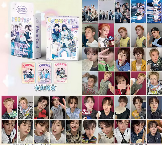 CORTIS COLOR OUTSIDE THE LINES 55 PCS Photocard box Version 2 2025 0818