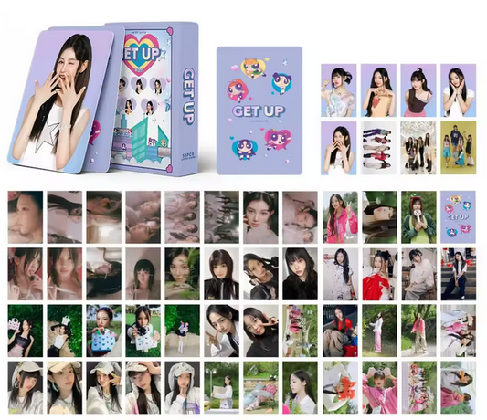 New Jeans 55 PCS Photocard box Version 2 GET UP