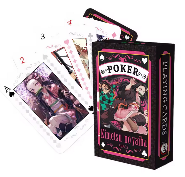 Demon Slayer poker playing cards 60pcs