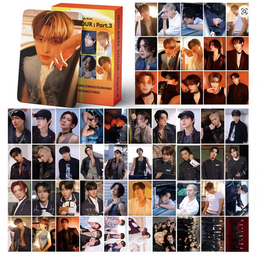 ATEEZ 55 PCS Photocard box Version 5 GOLDEN PART 3