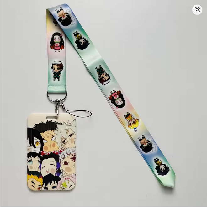 Demon Slayer Lanyard with ID Holder 2