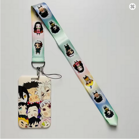 Demon Slayer Lanyard with ID Holder 2