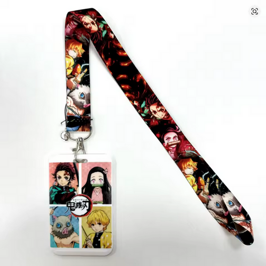 Demon Slayer Lanyard with ID Holder 3