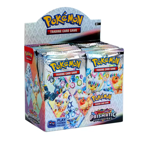 Pokemon Trading Cards packs Prismatic Evolutions